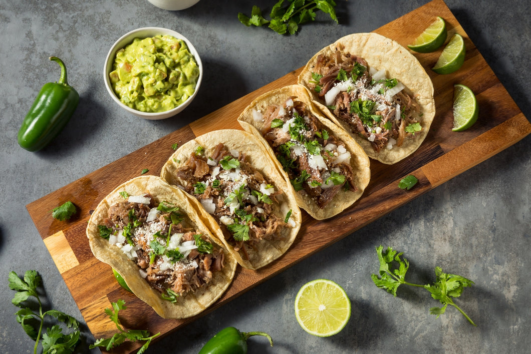 Carnitas, Salsa Verde y Guacamole (Carnitas, Green Salsa & Guacamole) Workshop - Nov 24